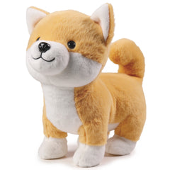 <tc>Perro peluche interactivo con sonido y movimiento – Shiba Inu</tc>