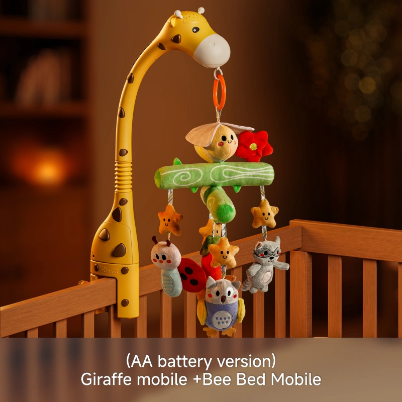 <tc>Móvil para moisés Multi-Fit con música y luz de proyección de estrellas (función Bluetooth)</tc>