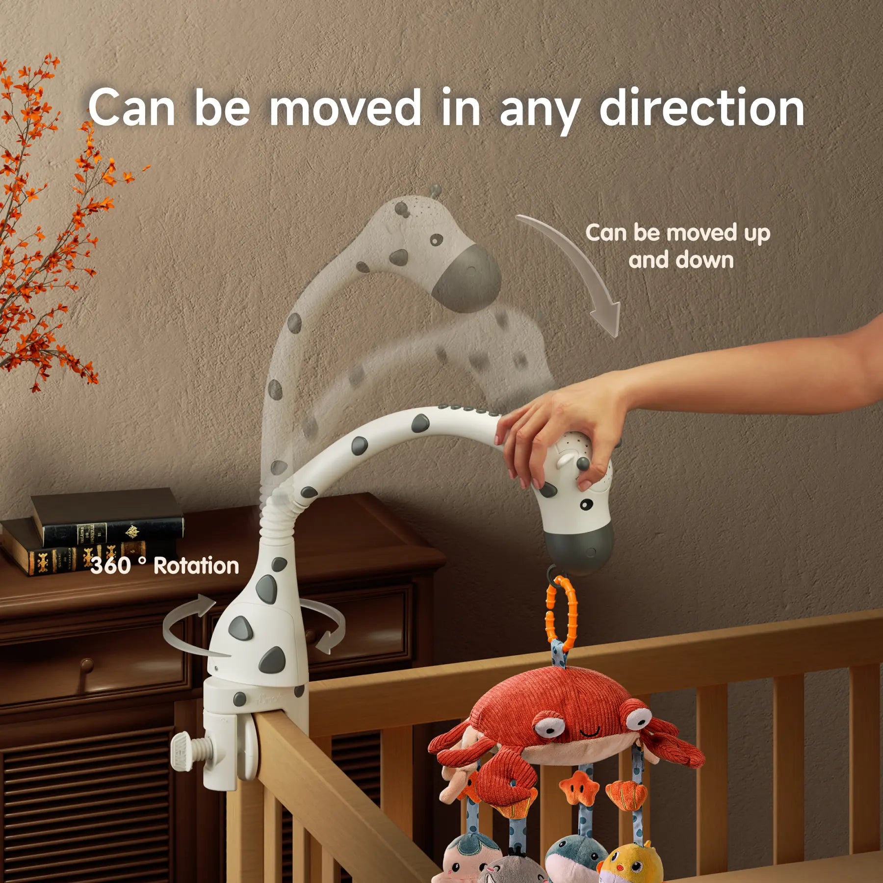 <tc>Móvil Cuna Bebé con Luces y Música</tc>