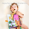 <tc>Libro sensorial de tela para bebés</tc>