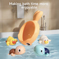 Interactive Baby & Toddler Waterfall Bath Toy Set that Stick to the Wall