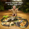 <tc>Set de Pistas de Coches para Niños con Dinosaurios</tc>