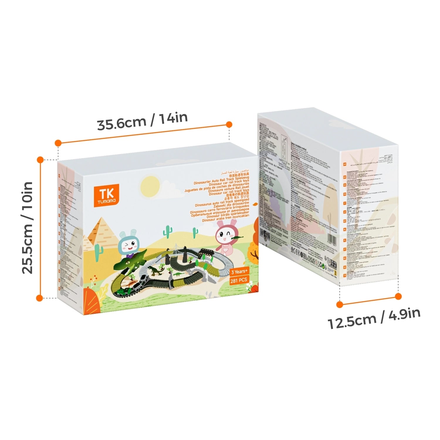 <tc>Set de Pistas de Coches para Niños con Dinosaurios</tc>