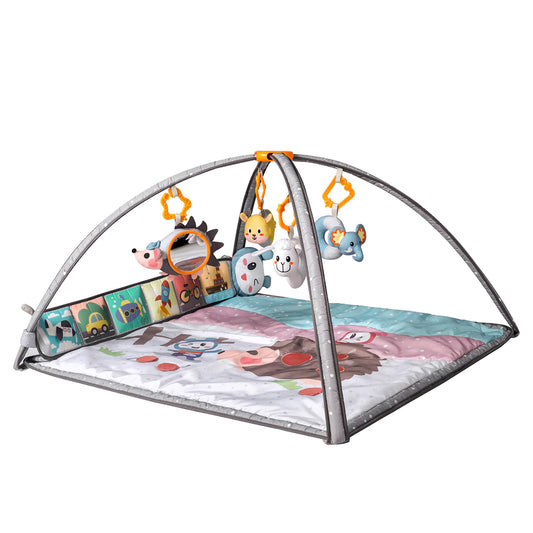 Soft and safe animal rattles to hang on baby gym