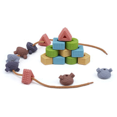 <tc>Set de juguetes cubos apilables para bebé (18 unidades)</tc>