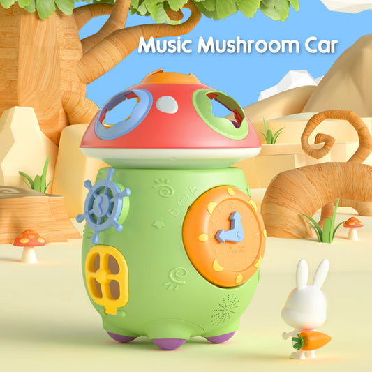 <tc>Juguete musical para bebé con clasificador de formas</tc>