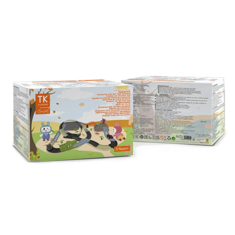 <tc>Pista de Coches para Niños con Tema de Dinosaurios</tc>