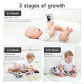 <tc>Set de juguetes para bebé en blanco y negro de alto contraste
</tc>