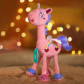 <tc>Juguete colgante de peluche con mordedor y sonajero
</tc>