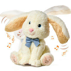<tc>Conejo de Peluche Interactivo que Canta y Graba</tc>