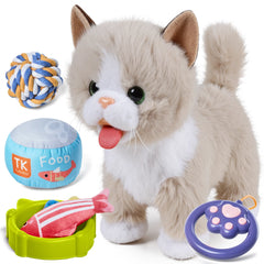 <tc>Gato de Peluche Interactivo y Realista - TM393</tc>