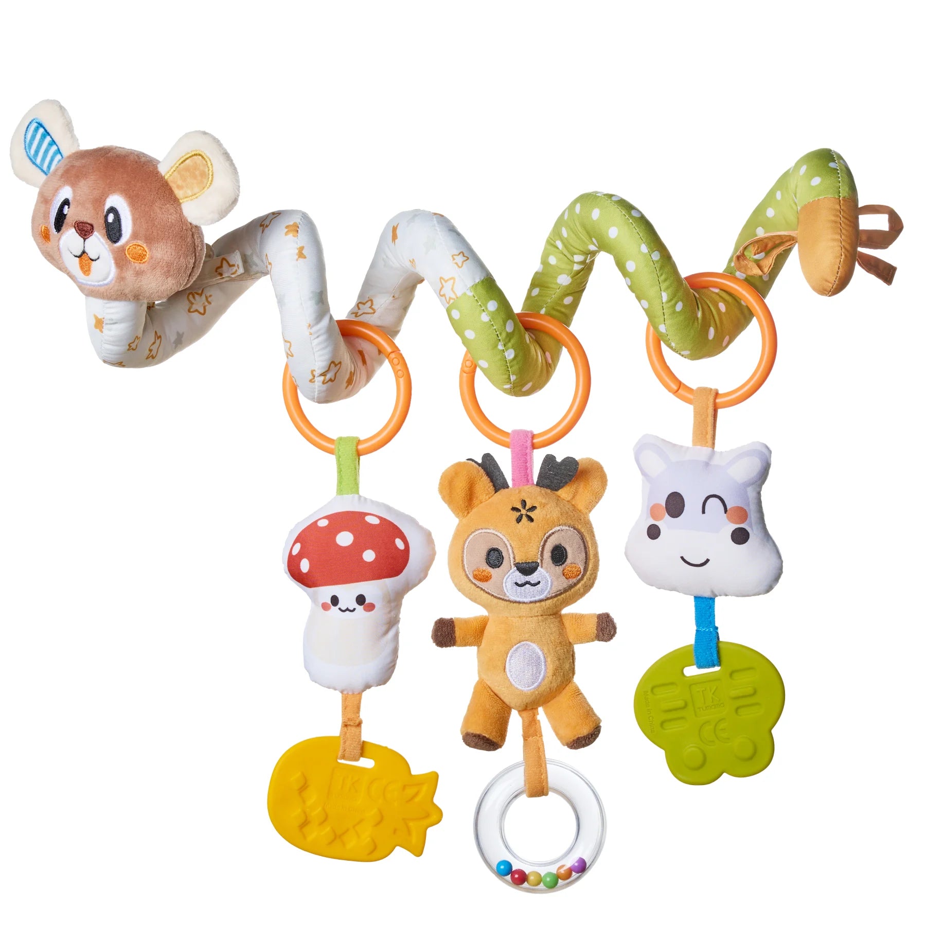 Bear Spiral Activity Toy – Sensory Development Hanging Toys