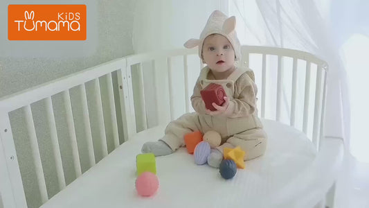 <tc>Set de Pelotas Sensoriales para Bebé (8 unidades)</tc>