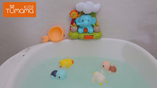 <tc>Juego de Juguetes de Baño en Cascada Interactivo para Niños Pequeños</tc>