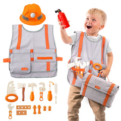 <tc>Set de Juego Simbólico de Construcción con Disfraz para Niños</tc>